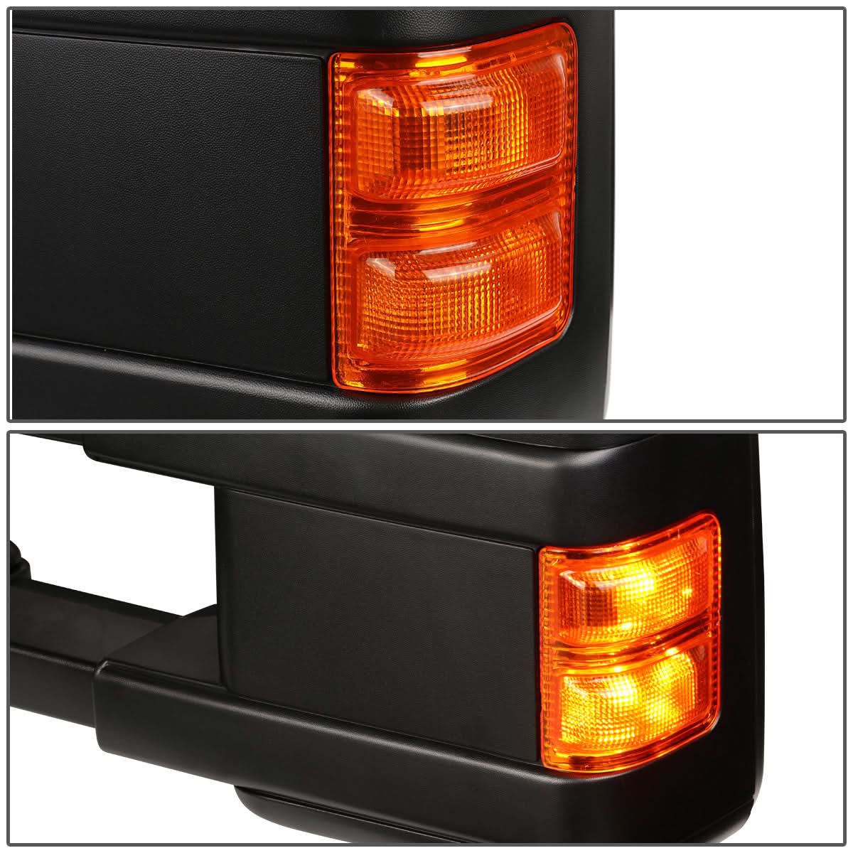 99-07 Ford F-250 F-350 F-450 F-550 Super Duty Towing Mirrors - Powered