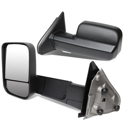 02-08 Dodge Ram 1500 03-09 Ram 2500 3500 Manual Heated Towing Mirrors