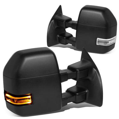 08-16 Ford F-250 F-350 F-450 F-550 Powered Heated Towing Mirrors LED