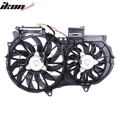 2005-2008 Audi A4 GEN 3 2003-2009 A4 Cabrio Dual Cooling Fan Assembly