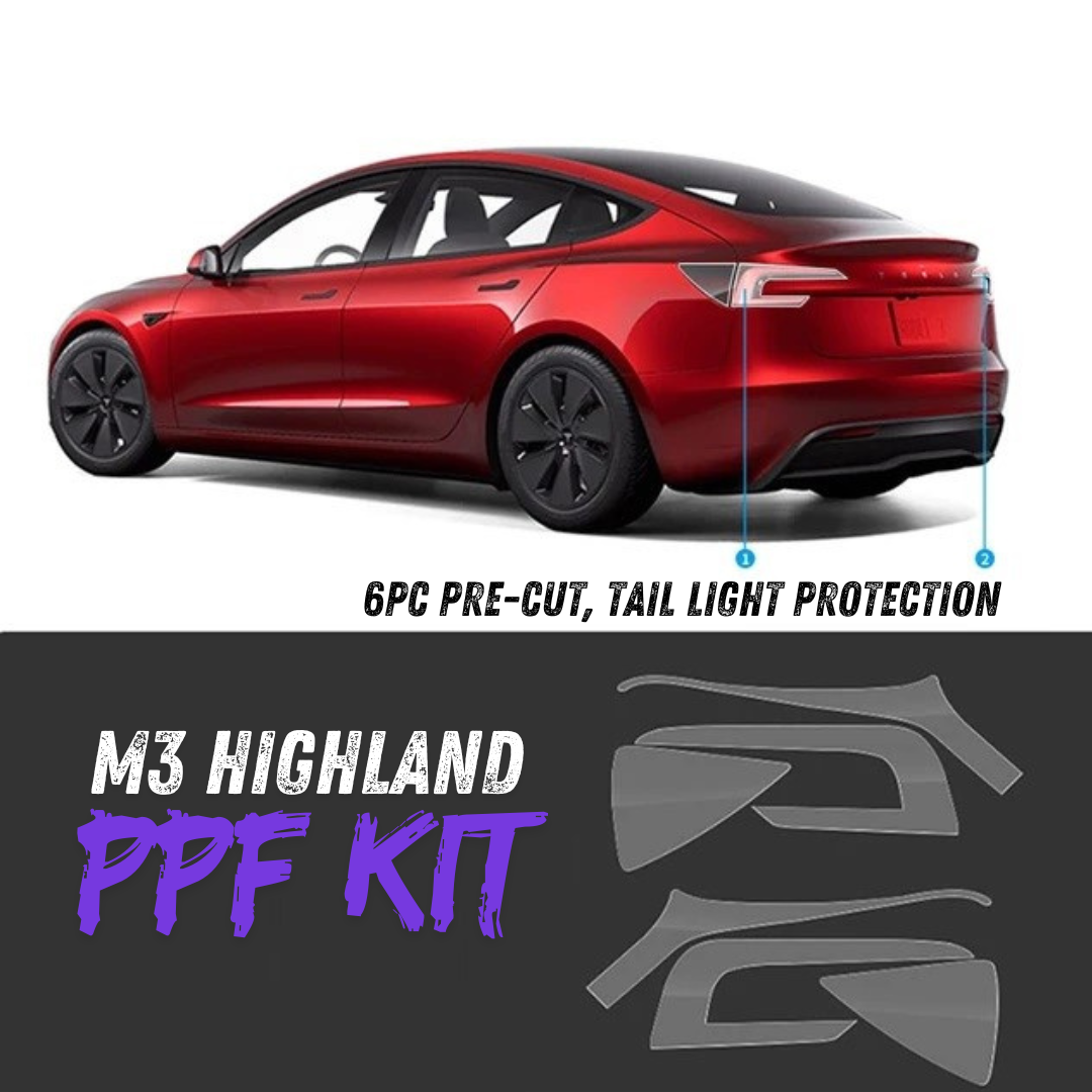Tail Light Protection Kit | Tesla Model 3 Highland
