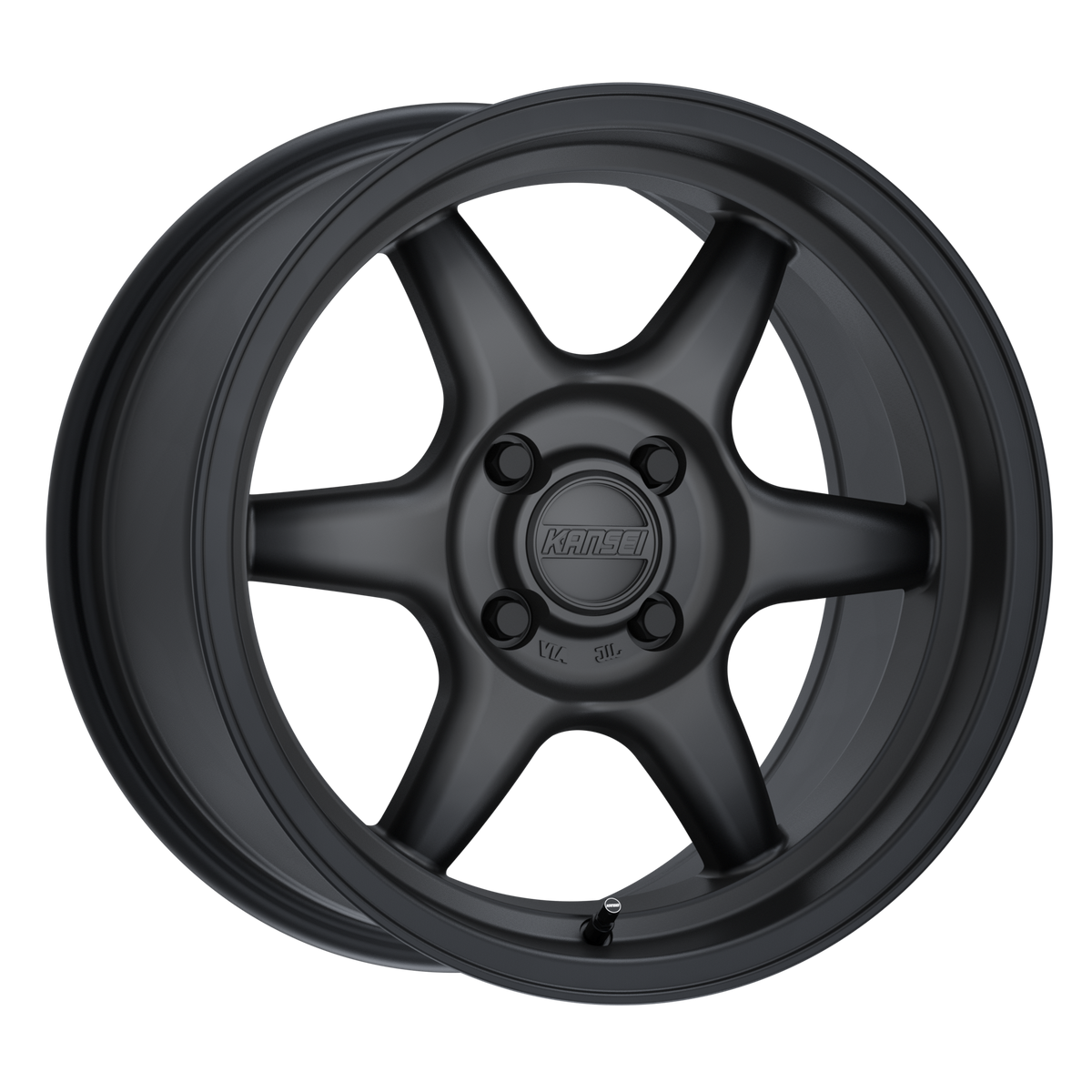 Kansei TANDEM SATIN BLACK 15X8 4X100 +25mm