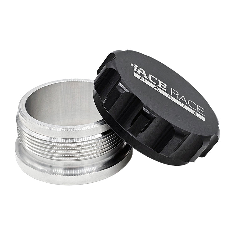 Tank Weld Bung with Thread On Cap - 2.500" ID - 6061 Aluminum