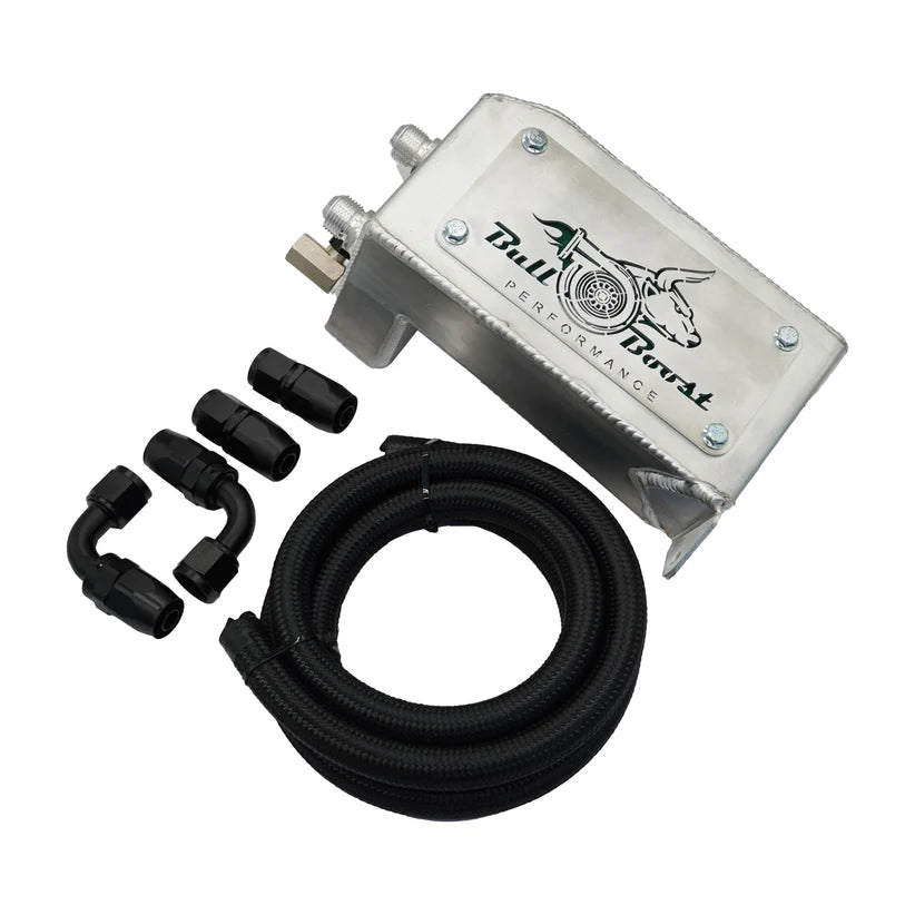 BULL BOOST PERFORMANCE K Series 10 AN Aluminum Tucked Oil Catch Can Kit For Honda Civic EG Acura Integra DC2 K20 K24