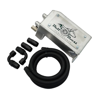 BULL BOOST PERFORMANCE K Series 10 AN Aluminum Tucked Oil Catch Can Kit For Honda Civic EG Acura Integra DC2 K20 K24
