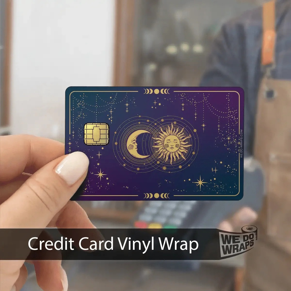 Tarot Sun and Moon | NFC Key Card Wrap