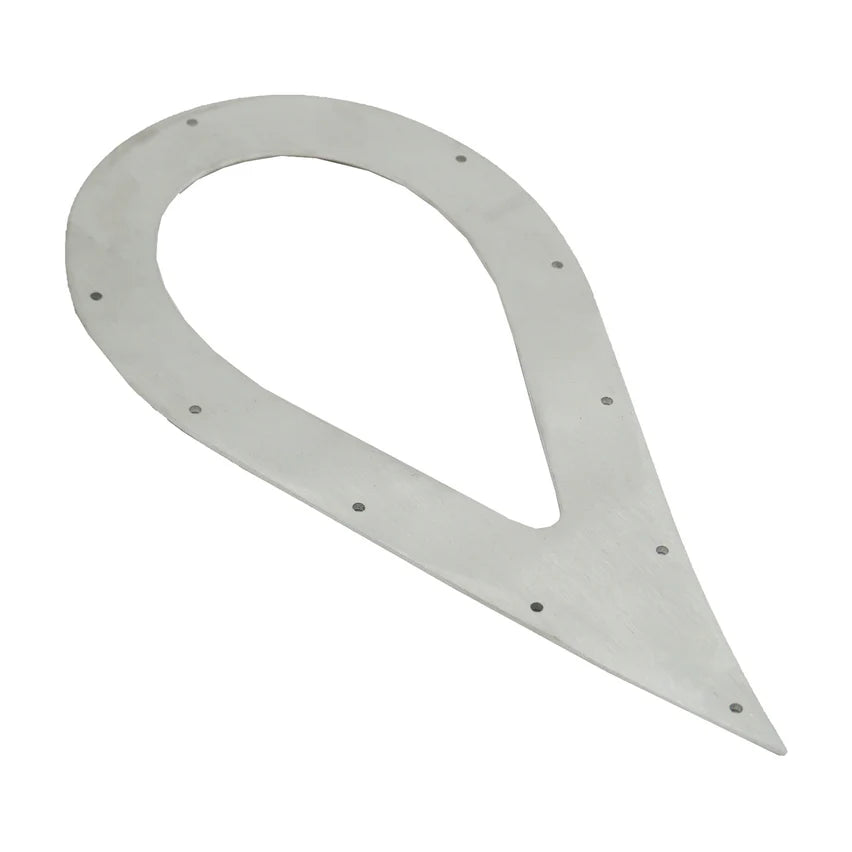 Bull Boost Performance 3" Stainless Steel Teardrop Exhaust Tip Trim Plate
