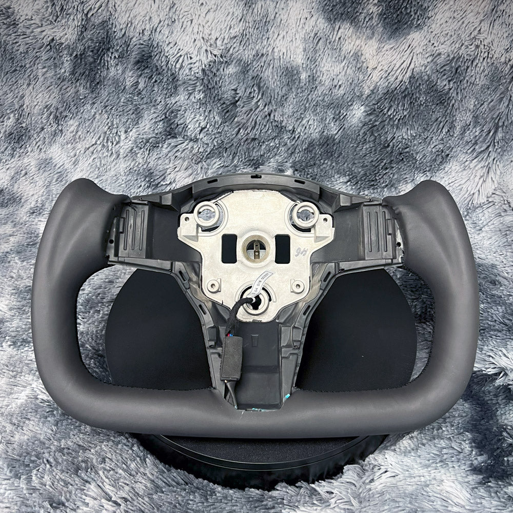 2017-2023 Tesla Model 3 Carbon Fiber Steering Wheel — Yoke Style