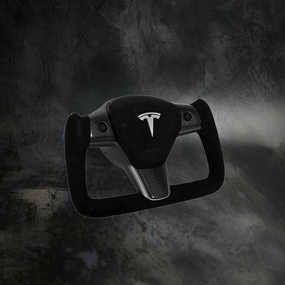 Tesla Model 3 & Model Y Custom Steering Wheel by Exclusive Steering