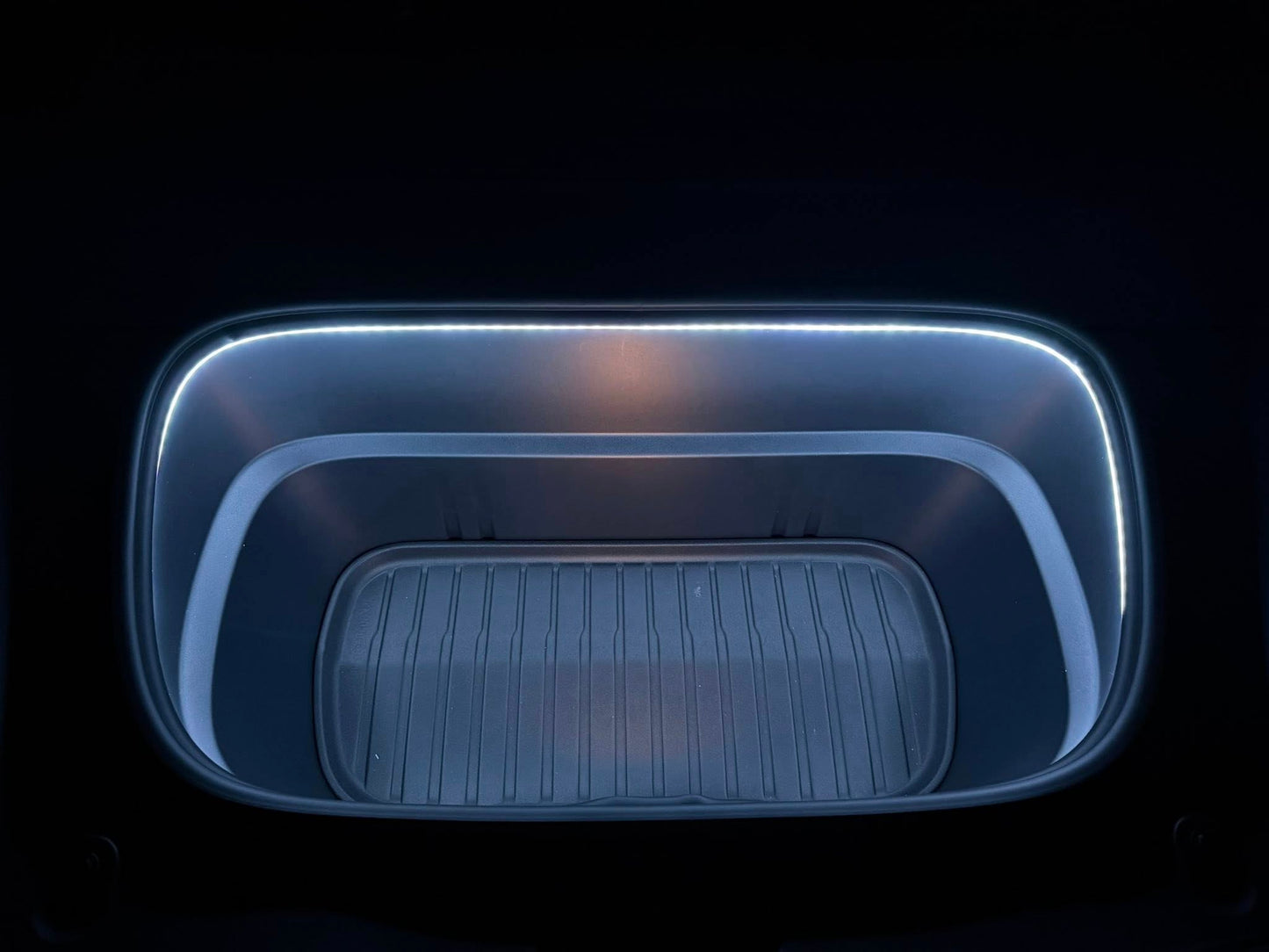 Tesla Model Y Juniper Frunk LED Light Strip 2025 | Ambient Warm Lighting Kit for Model Y Accessories 2020-2026 | Interior Upgrade for Front Trunk