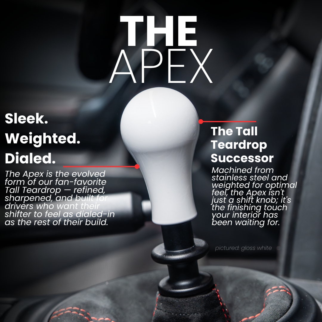 Billetworkz Weighted Shift Knob - "Apex" - Honda 5-Speed
