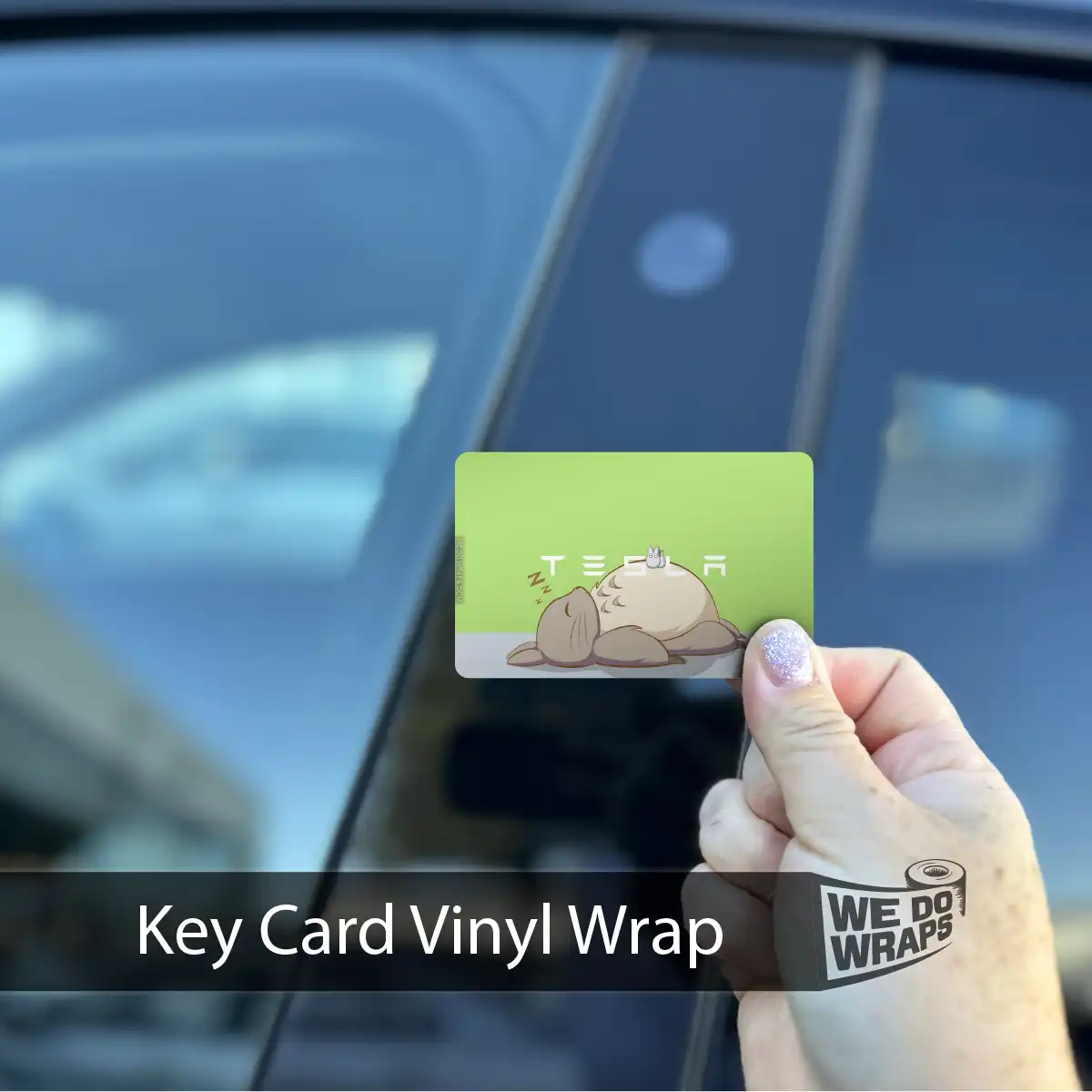 Sleeping Rabbit | NFC Key Card Wrap