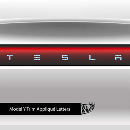 Toy Clouds Tesla Emblem Decals (Front + Back) | Model Y