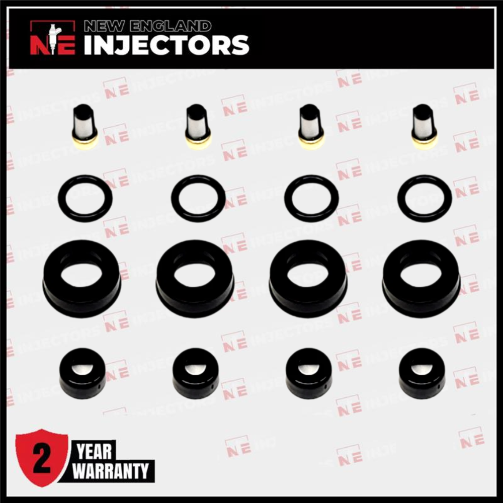 Injector Rebuild Kit for 2005–2006 Honda CBR600 – O-Rings, Filters, Pintle Caps, Spacers