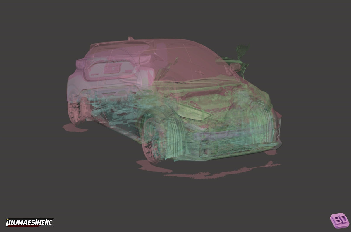 Toyota GR Yaris (GXPA16) 3D Scan (2020-2023)