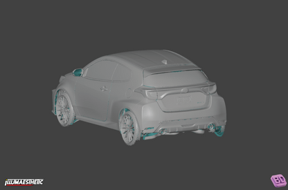 Toyota GR Yaris (GXPA16) 3D Scan (2020-2023)