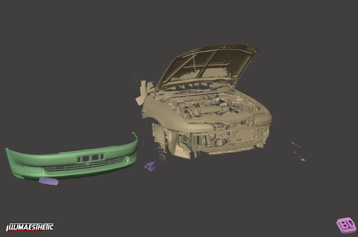 Toyota Sera (EXY10) 3D Scan (1990-1995)