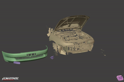 Toyota Sera (EXY10) 3D Scan (1990-1995)