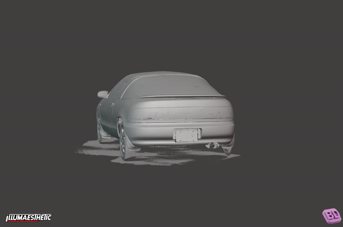 Toyota Sera (EXY10) 3D Scan (1990-1995)