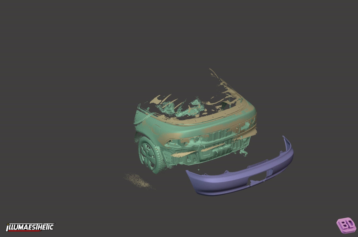 Toyota Sera (EXY10) 3D Scan (1990-1995)