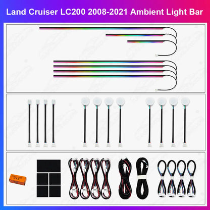 Toyota Land Cruiser LC200 2008-2021 Ambient Light Bar Kit