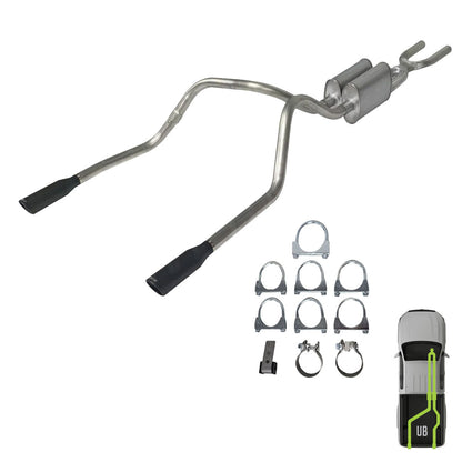 Toyota Tundra, 2014-2021, 5.7L, Clamp/On - MPI Exhaust Cat-Back Dual Exhaust Kits