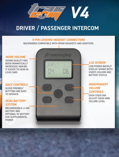 Trac-Com Intercom V4 Base Unit
