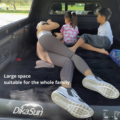 DikaSun 6-6.5ft Mid Size Truck Bed Air Mattress,Grey