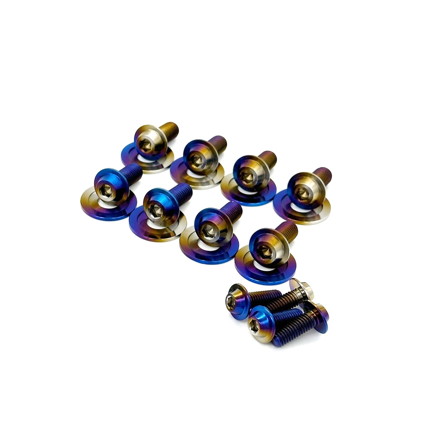 JDC Titanium Trunk Bracket Hardware Kit | Mitsubishi Evo X