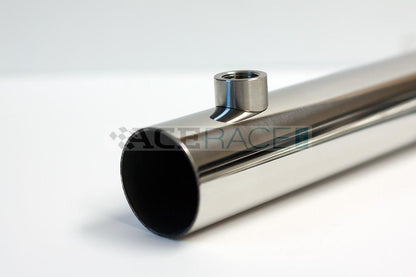 M12 x 1.25 O2 Sensor Bung - Coped for 1.500"-2.500" OD Tube - 304 Stainless