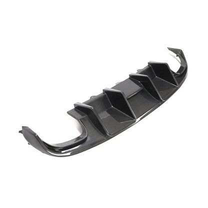 Audi A4 B8 S-Line / S4 Sedan Carbon Fiber JC Style Rear Valance Diffuser 2008 - 2012