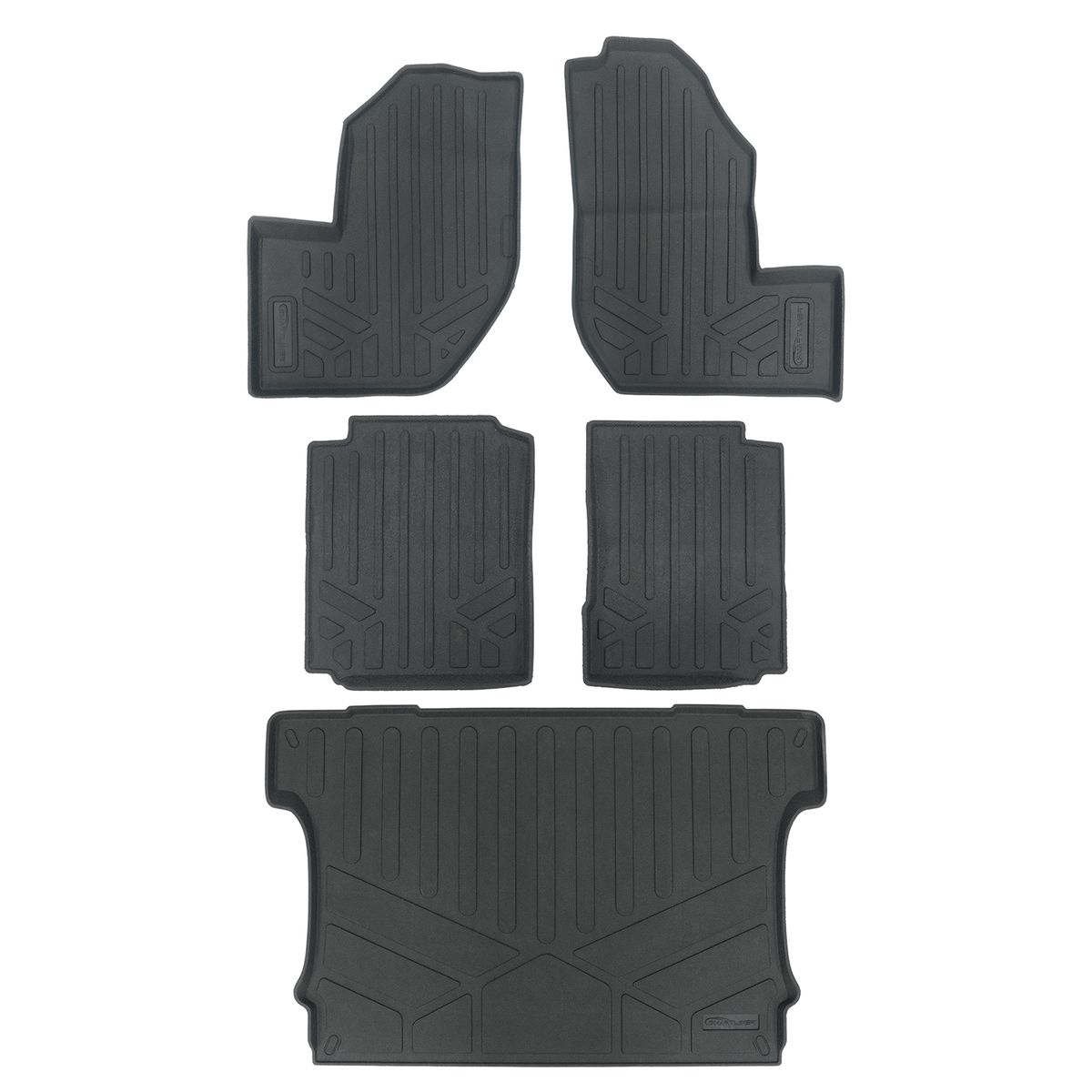SMARTLINER Rugged Rubber Floor Liners For 2018-2026 Yamaha Wolverine RMA X2