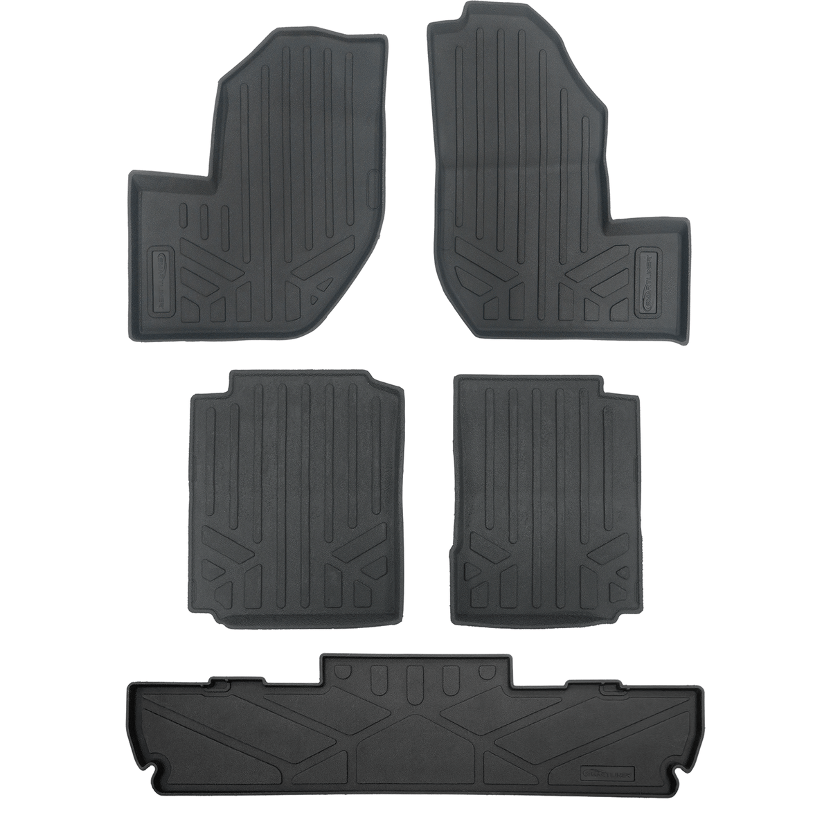 SMARTLINER Rugged Rubber Floor Liners For 2018-2026 Yamaha Wolverine RMA X4