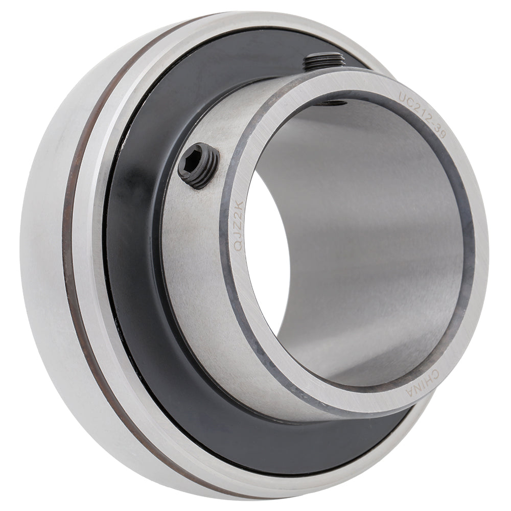 UC212-39 - Insert Bearing, 2.438" Bore (ID), Locking Set Screw