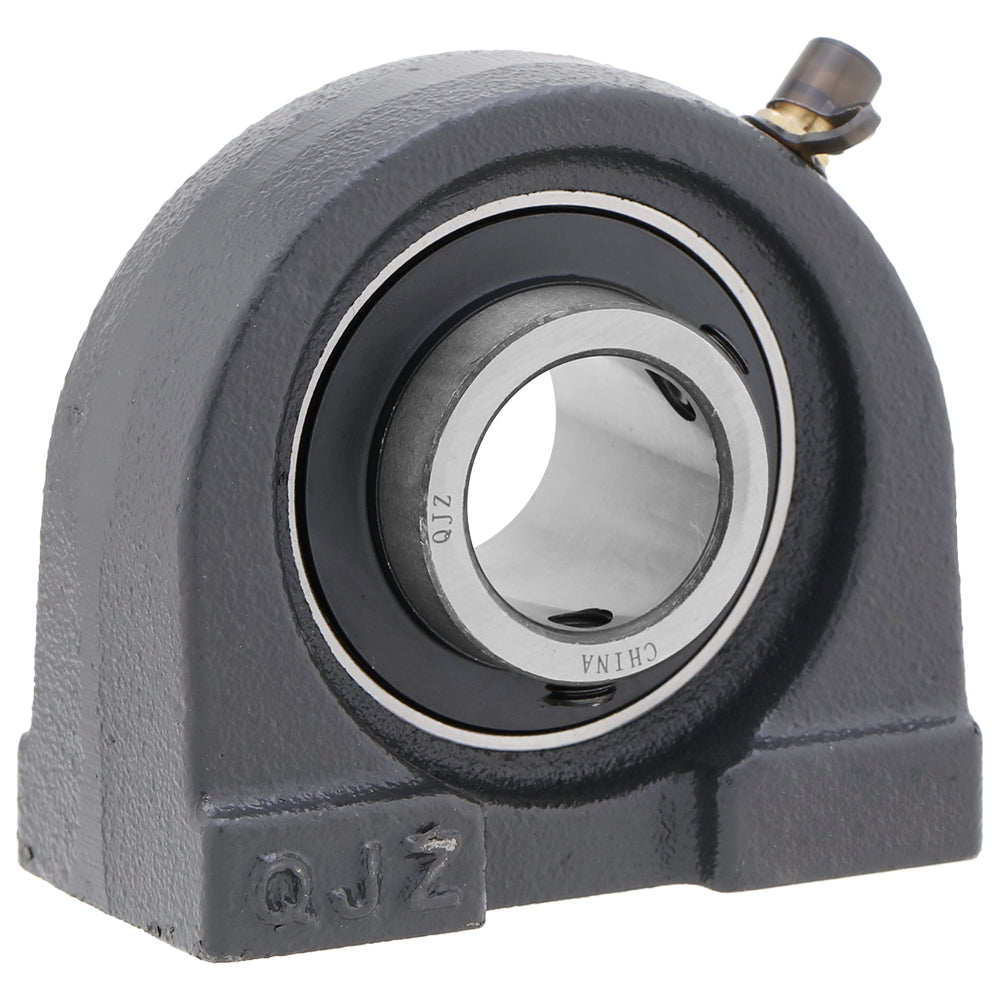 UCTB209-28 - Tapped Based Pillow Block Mounted Bearing Unit, 1.75" Bore (ID), Insert Bearing: UC209-28, Housing: TB209