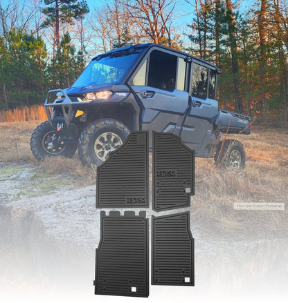 Can-Am Defender *New HD11* Rubber Floor Mats