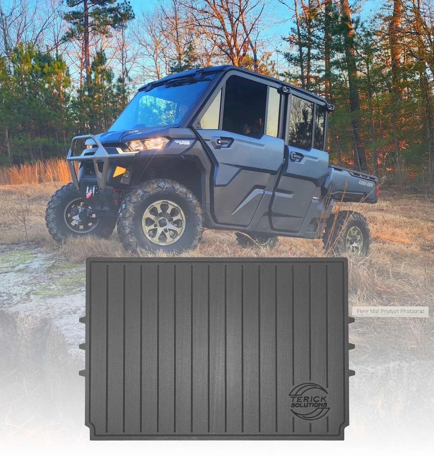 Can-Am Defender *New HD11* Rubber Floor Mats