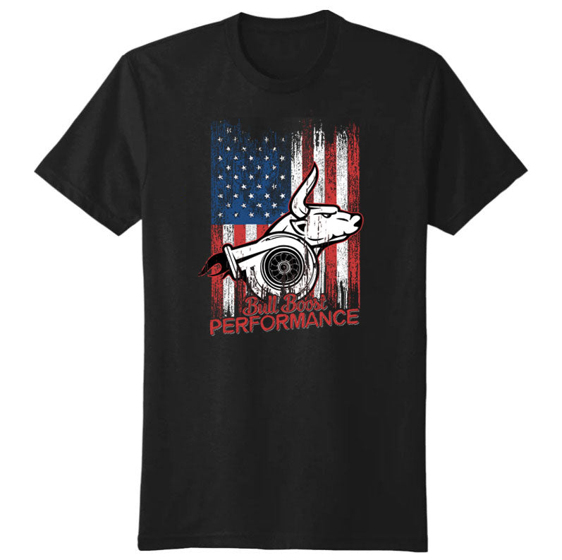 Bull Boost Performance Premium Automotive Cotton Crew Tee Shirts