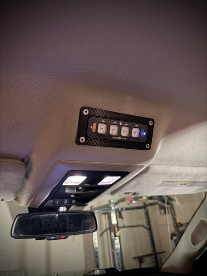 Universal UTV & Truck Switch Panel Mount – Fits Auxbeam, GG Lighting, Infinite Offroad & More