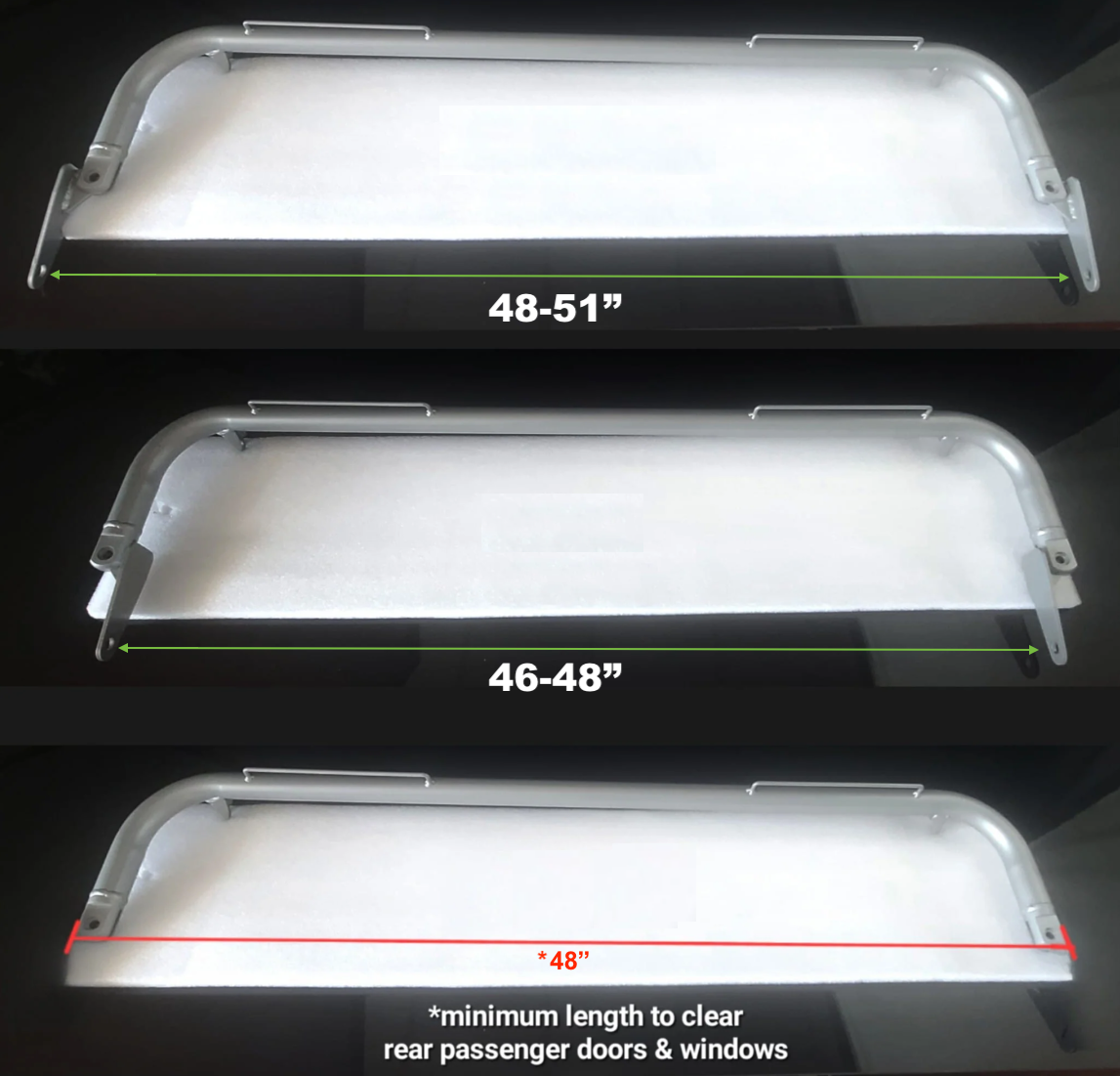 48-51" Universal Harness Bar