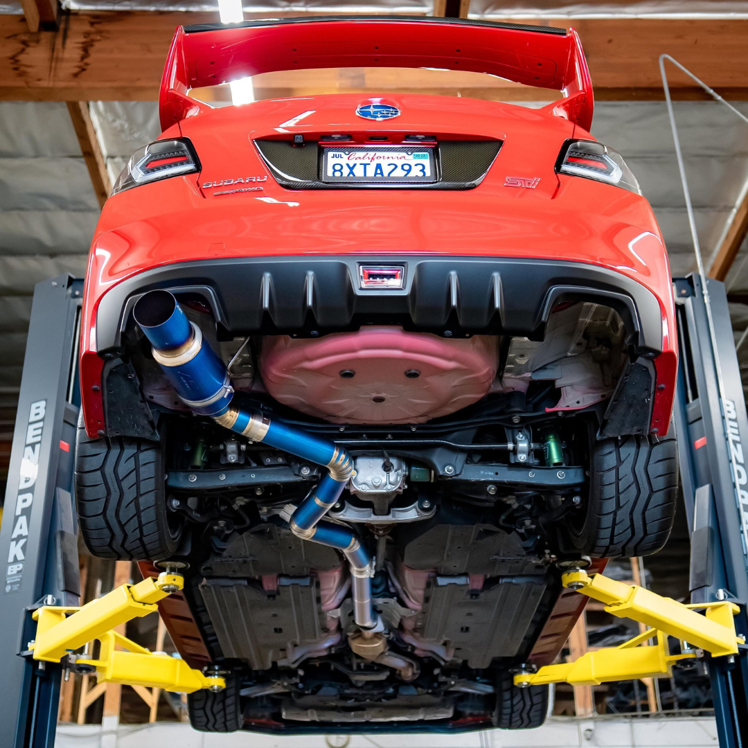 2015 - 2021 Subaru WRX/STI AFD F1 Titanium Single Exit Exhaust