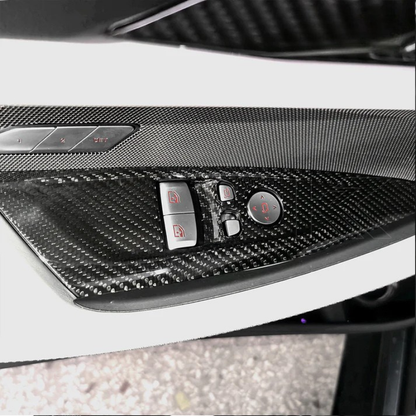 BMW 4 Series G82 G22 Carbon Fiber Interior Door Trim Set (2021+)