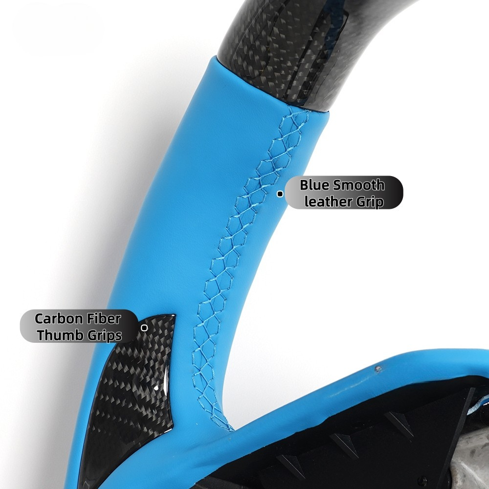 Heated LED Display Carbon Fiber Steering Wheel for Chevrolet Corvette C8 (2020–2025)