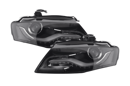 Audi A4 (B8/8K) OE+ Black Headlights - (2008-2011)