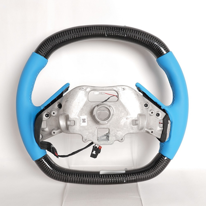 Heated LED Display Carbon Fiber Steering Wheel for Chevrolet Corvette C8 (2020–2025)