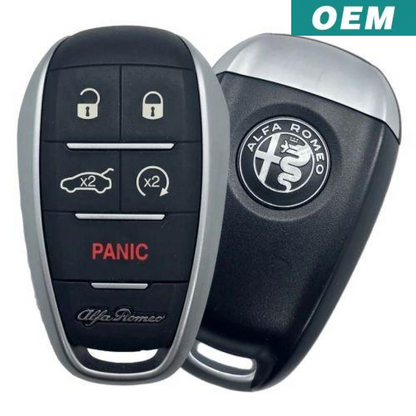 Alfa Romeo Giulia Stelvio 2017-2022 OEM 5 Button Remote FCC: KR5ALFA434