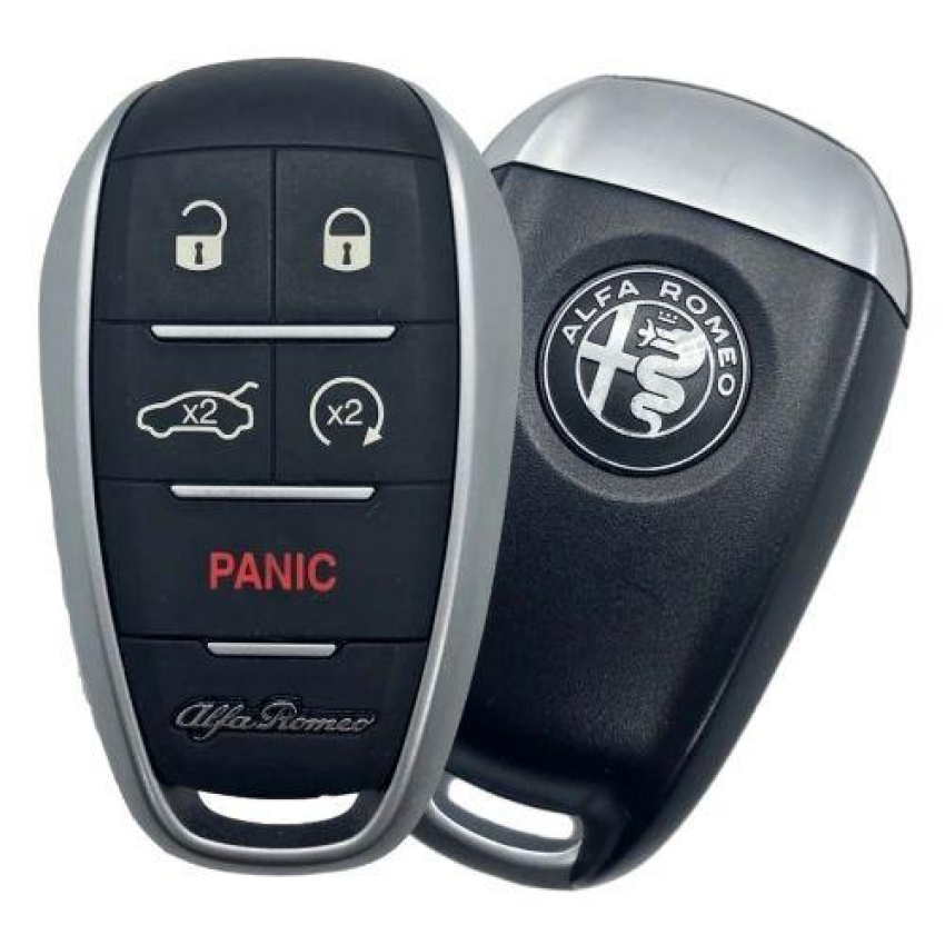 Alfa Romeo Giulia Stelvio 2017-2022 OEM 5 Button Remote FCC: KR5ALFA434