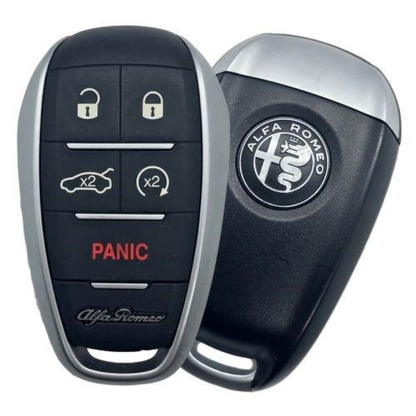 Alfa Romeo Giulia Stelvio 2017-2022 OEM 5 Button Remote FCC: KR5ALFA434