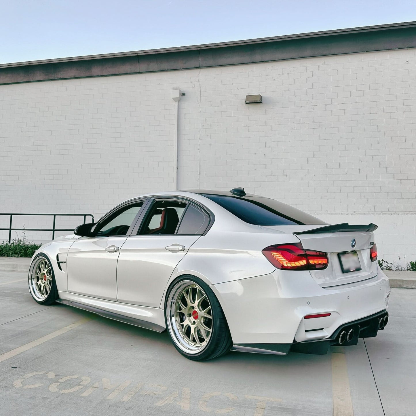 Carbon Fiber Rear Trunk Spoiler for BMW F30 3 Series & F80 M3 Sedan (2013–2019)