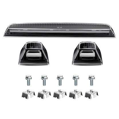 2020-2026+ GMC Chevy HD Smoked White Amber LED Roof Cab Lights